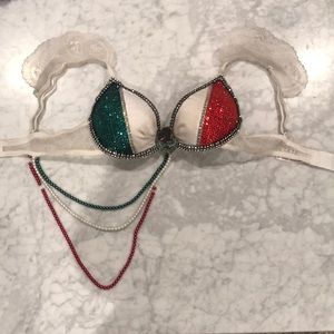 Mexico Theme Rave Bra